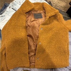 Cavalini Golden Sherpa Jacket